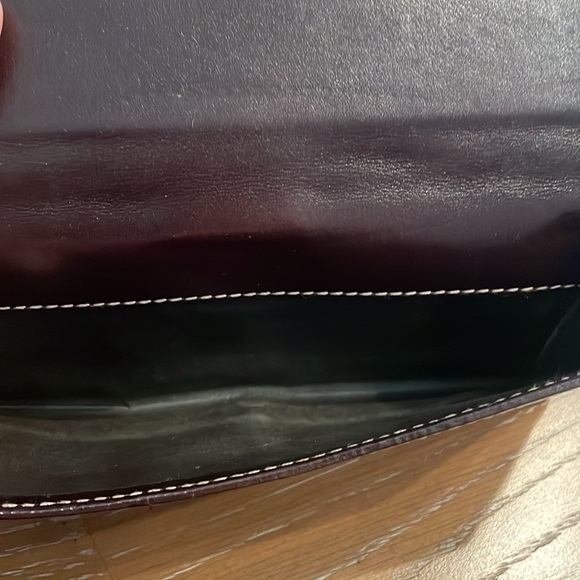 GUCCI brown canvas long wallet, double snap sides - Used authentic - Picture 8 of 12